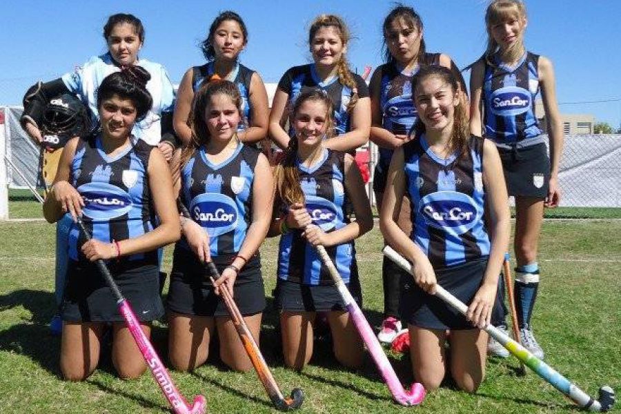 Damas C Hockey CAF vs CAR - Foto FM Spacio