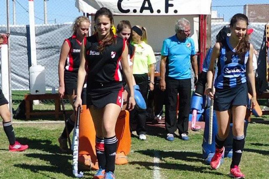 Damas C Hockey CAF vs CAR - Foto FM Spacio