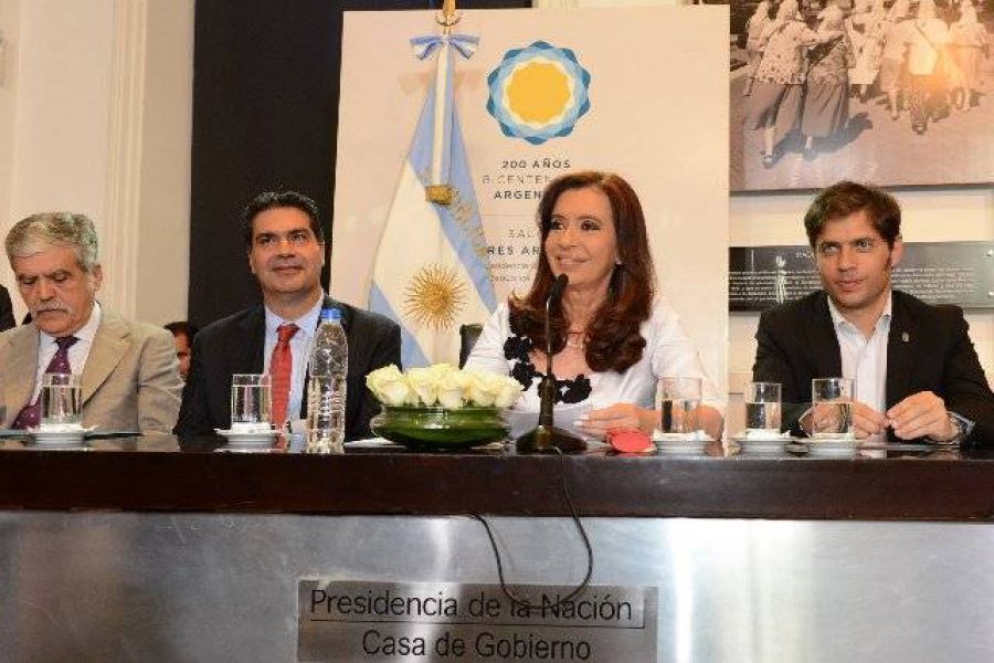 Acto CFK - Foto Presidencia de la Nacion