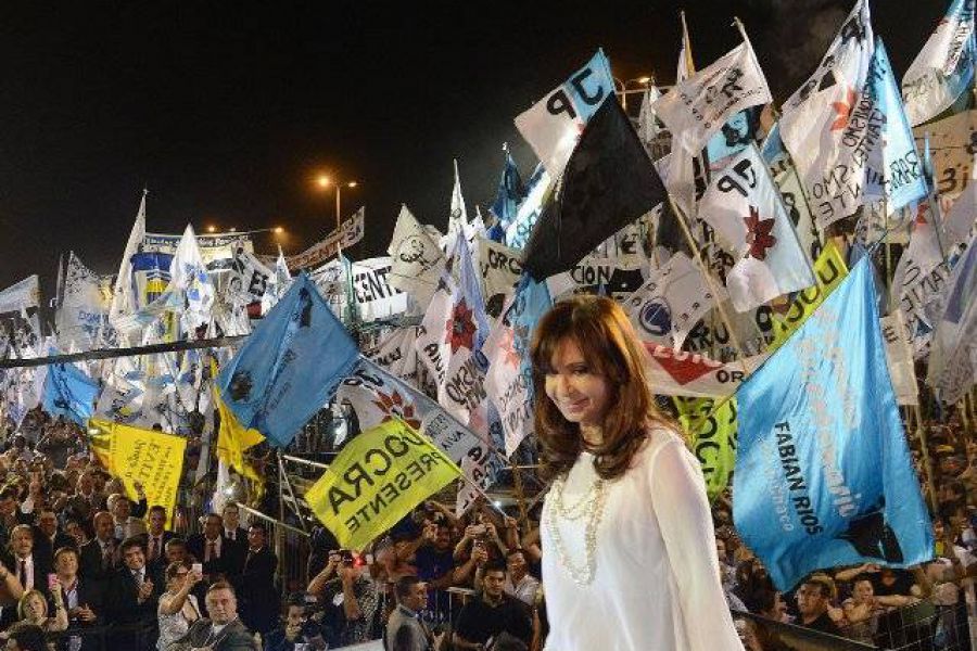 CFK en Chaco - Foto Presidencia