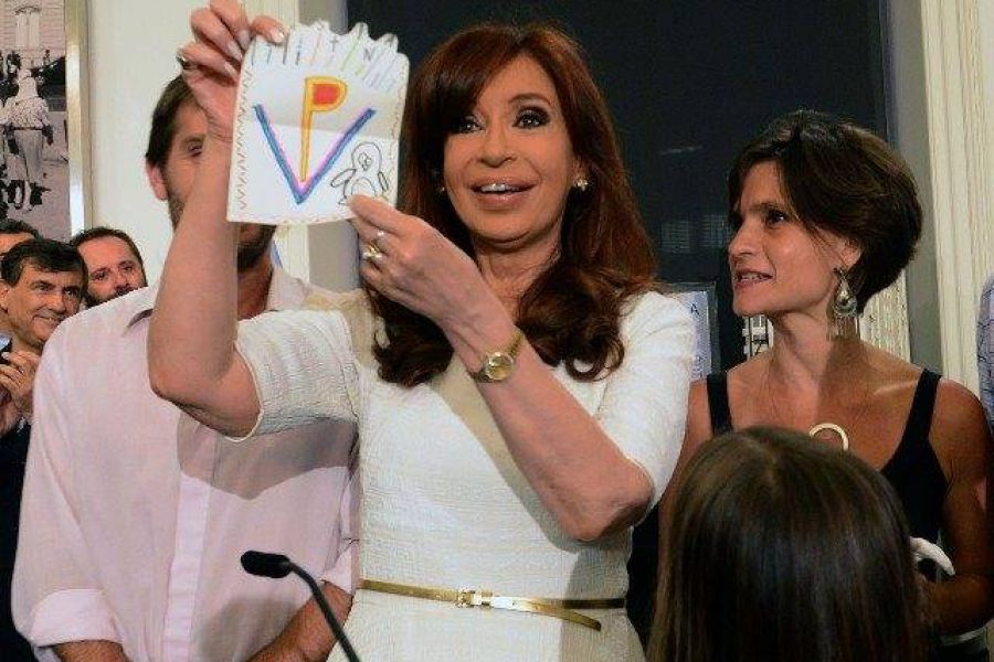 CFK aniversario Democracia - Foto Presidencia