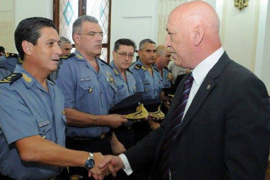 Jefes Policiales - Foto Prensa GSF