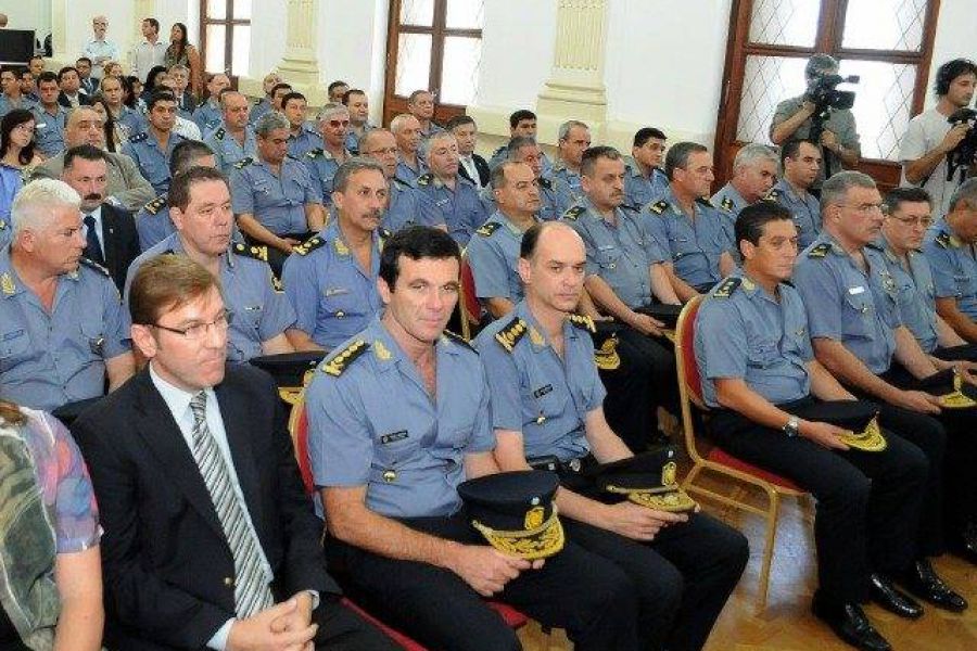 Jefes Policiales - Foto Prensa GSF