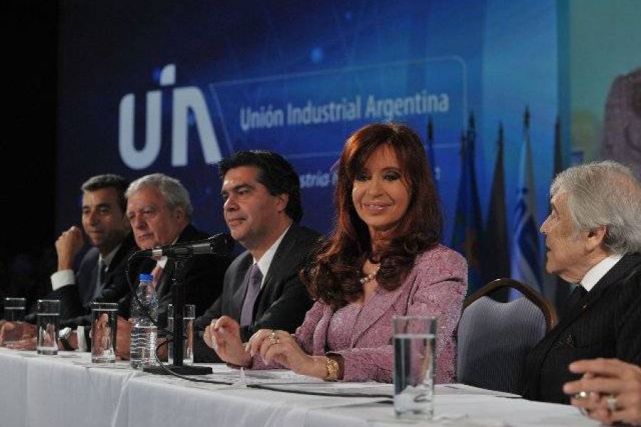 CFK en la UIA - Foto Presidencia