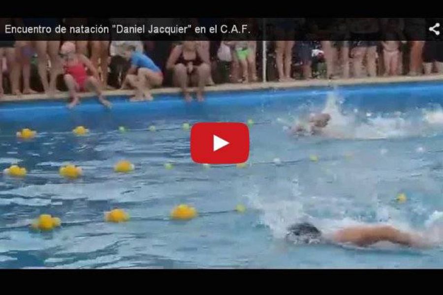 Encuentro de natacion Daniel Jacquier - Video FM Spacio