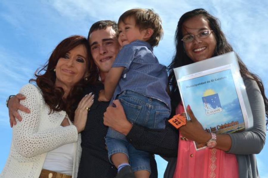 CFK hospital de El Calafate - Foto Presidencia