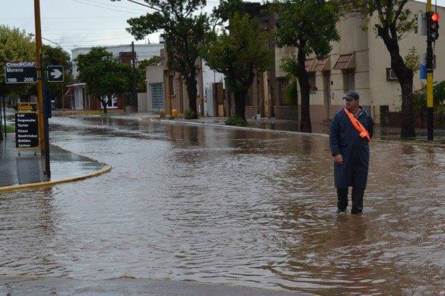 Lluvias en Franck - Foto FM Spacio