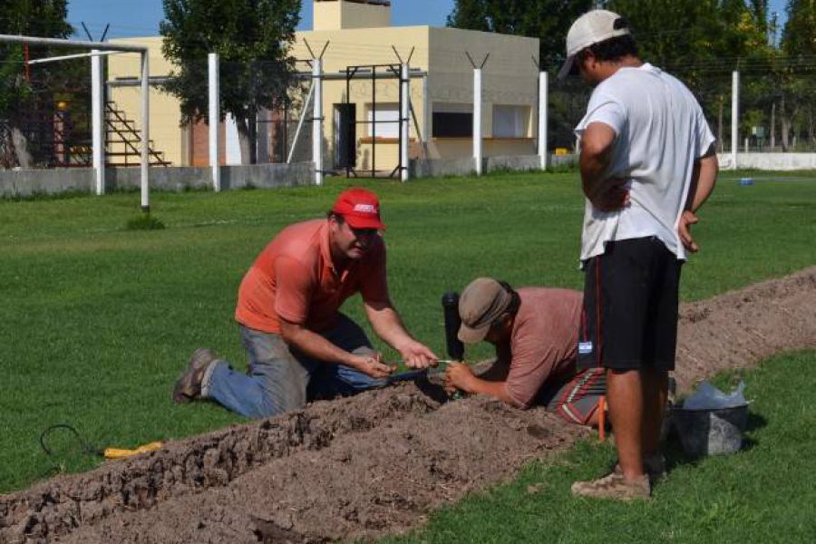 Obras en Sarmiento de Humboldt - Foto FM Spacio