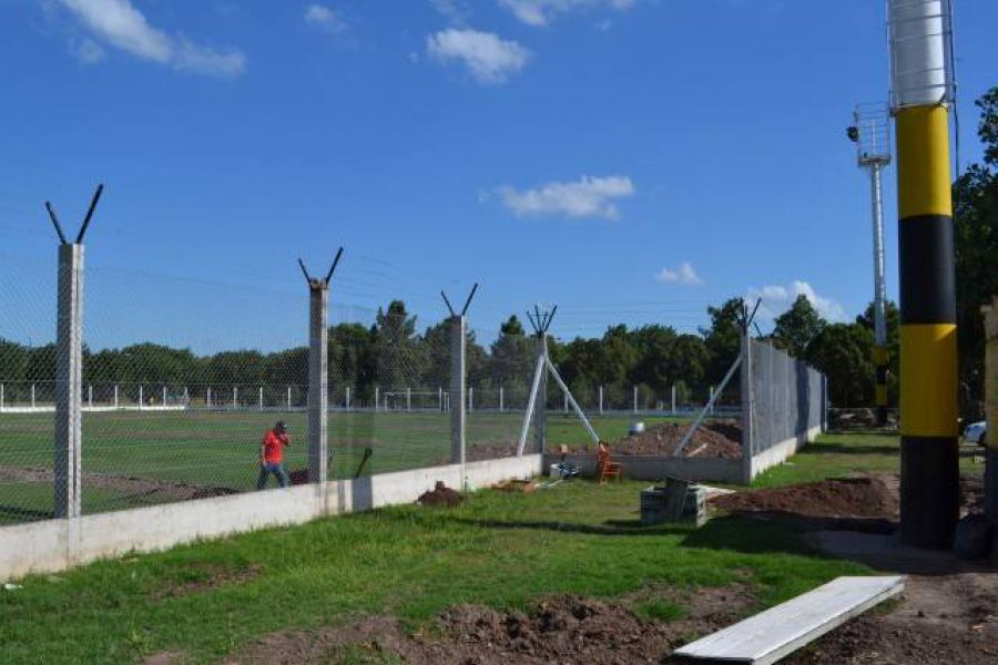 Obras en Sarmiento de Humboldt - Foto FM Spacio