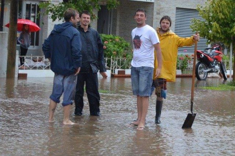 Lluvias en Franck - Foto FM Spacio