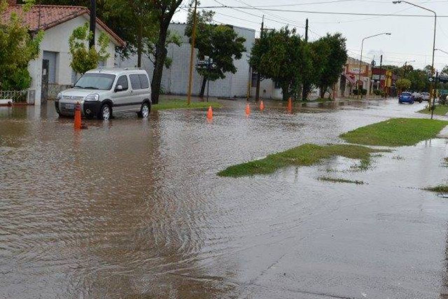 Lluvias en Franck - Foto FM Spacio