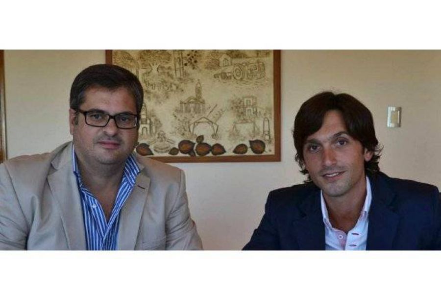 Gaston Gardiol y Alejandro Pierini