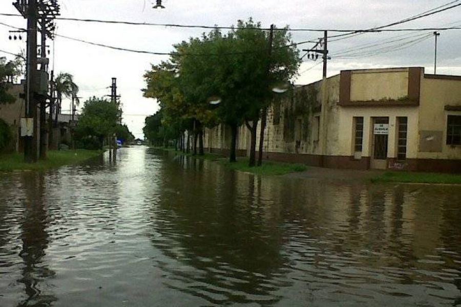 Lluvias en Franck - Foto Gabriel Borgogno