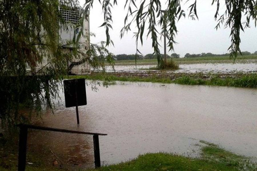 Lluvias en Franck - Foto Mariana Pfeiffer