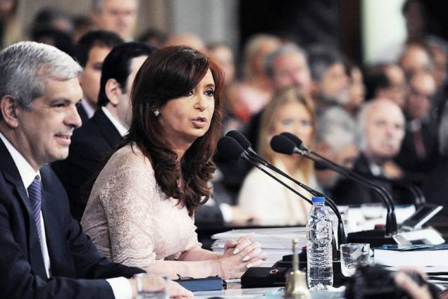 CFK sesiones ordinarias - Foto Telam