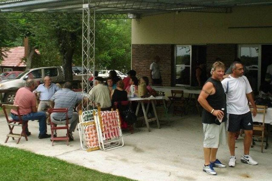 Almuerzo del CAF en Sauce Viejo - Foto FM Spacio