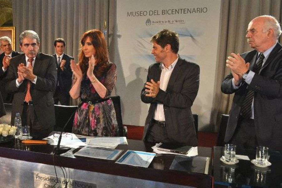 Acto de CFK con FAA - Foto Presidencia