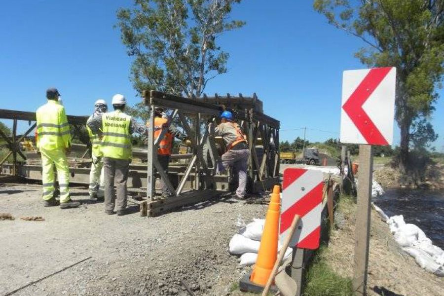 Montaje Puente Bailey - Foto DNV