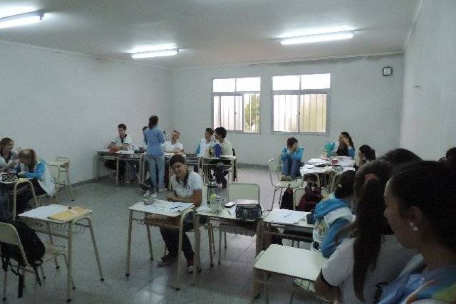 Aulas nuevas de la EETP 298 - Foto Comuna de Franck