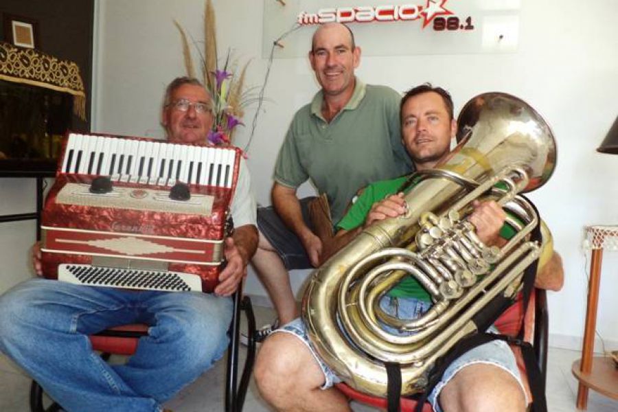 Welschen, Montú y Eberhardt  - Foto FM Spacio