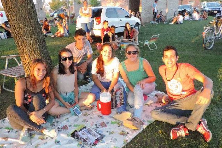 Show en Ciclovia Sur - Foto Comuna de Franck