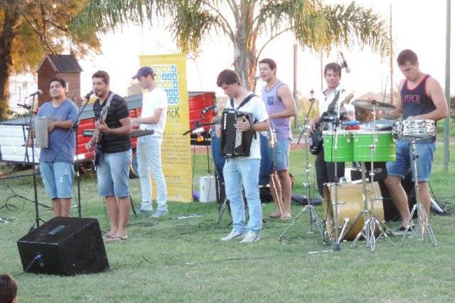 Show en Ciclovia Sur - Foto Comuna de Franck