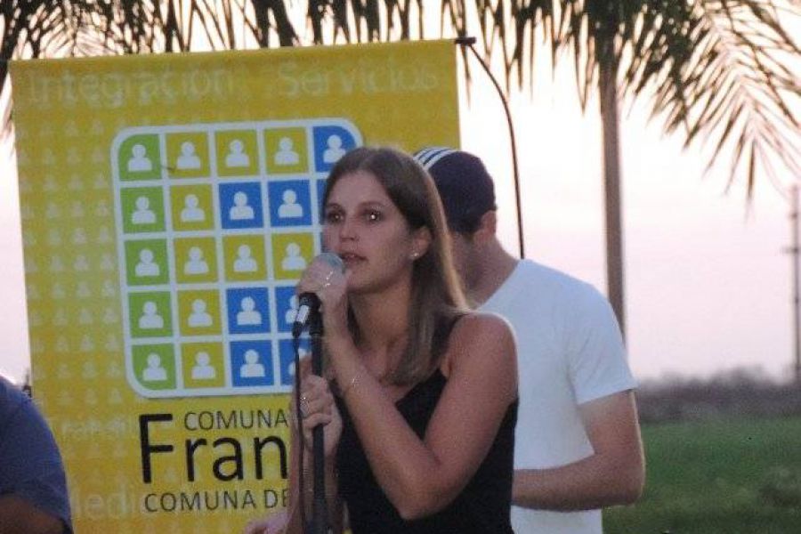 Show en Ciclovia Sur - Foto Comuna de Franck