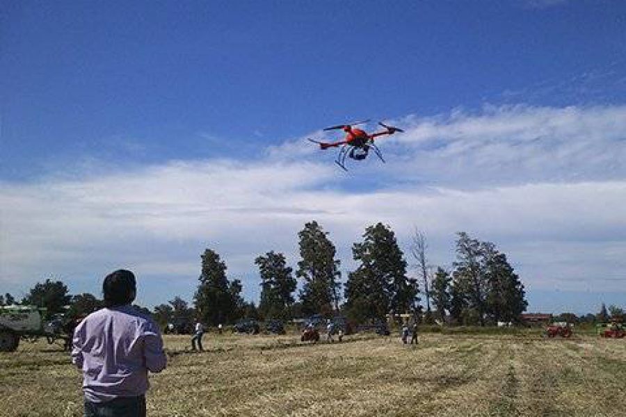 Drones para el campo - Foto INTA