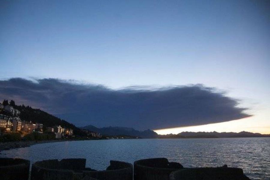 Nube de cenizas - Foto Telam