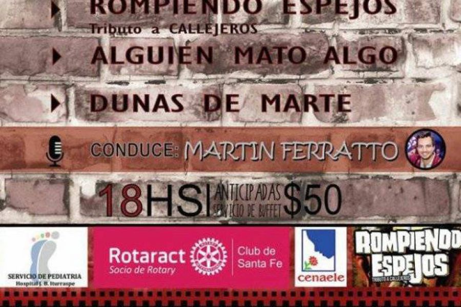 Rock Solidario - Imagen Rotarac Santa Fe