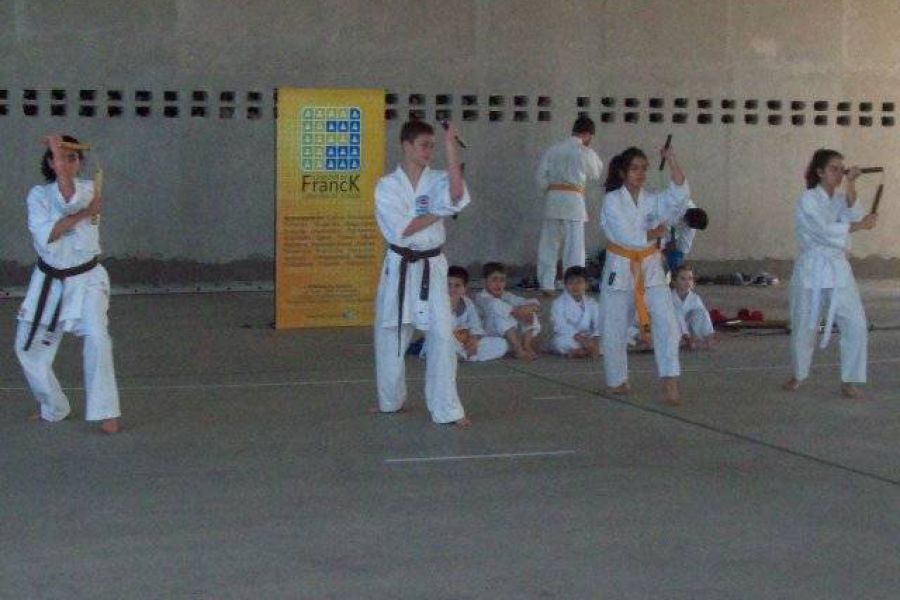 Exhibicion de Karate del CAU - Foto FM Spacio