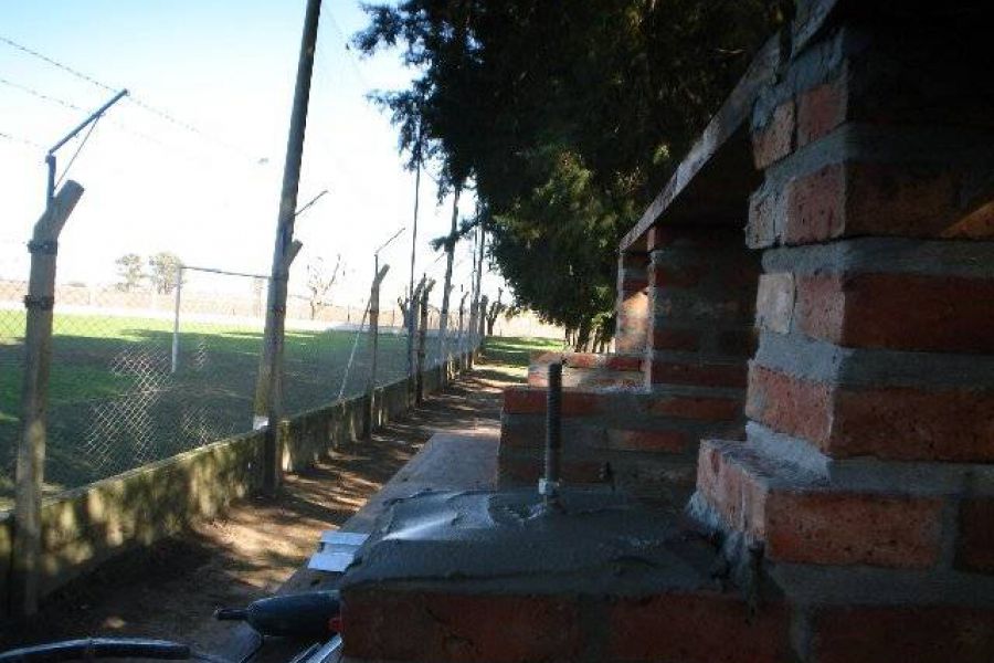 Obras en el Club Social y Deportivo Argentino - Foto FM Spacio