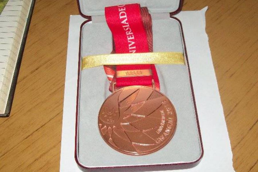 Medalla Facundo Imhoff - Foto FM Spacio