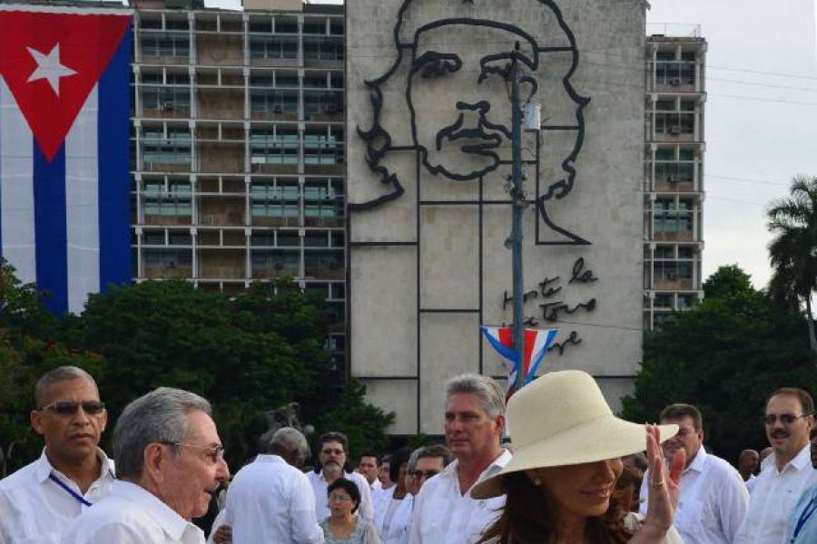 CFK en La Habana - Foto Presidencia