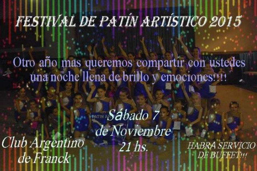 Afiche de Patin Arstistico del CSyDA