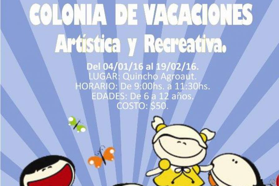 Colonia Comunal - Afiche Comuna de Franck