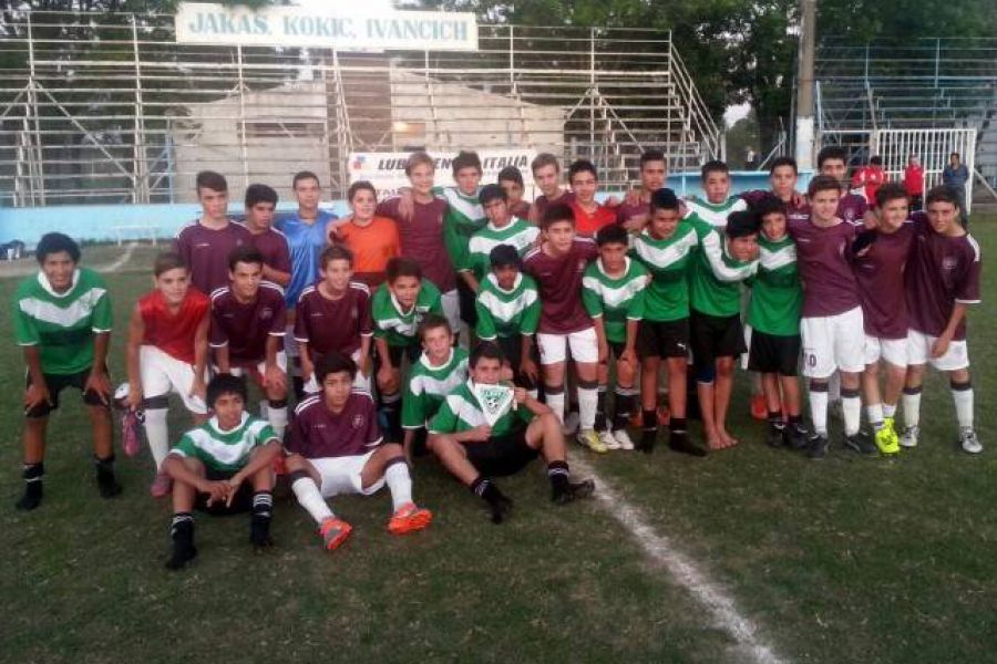 Sub 13 LEF y LFP - Foto FM Spacio