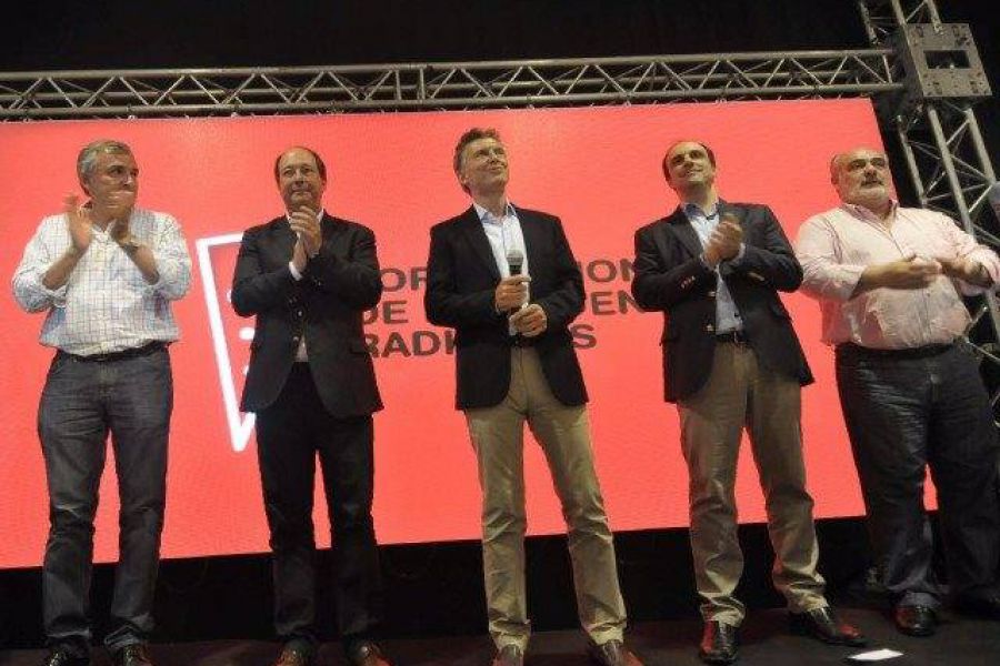 Macri en Santa Fe - Foto Prensa JC