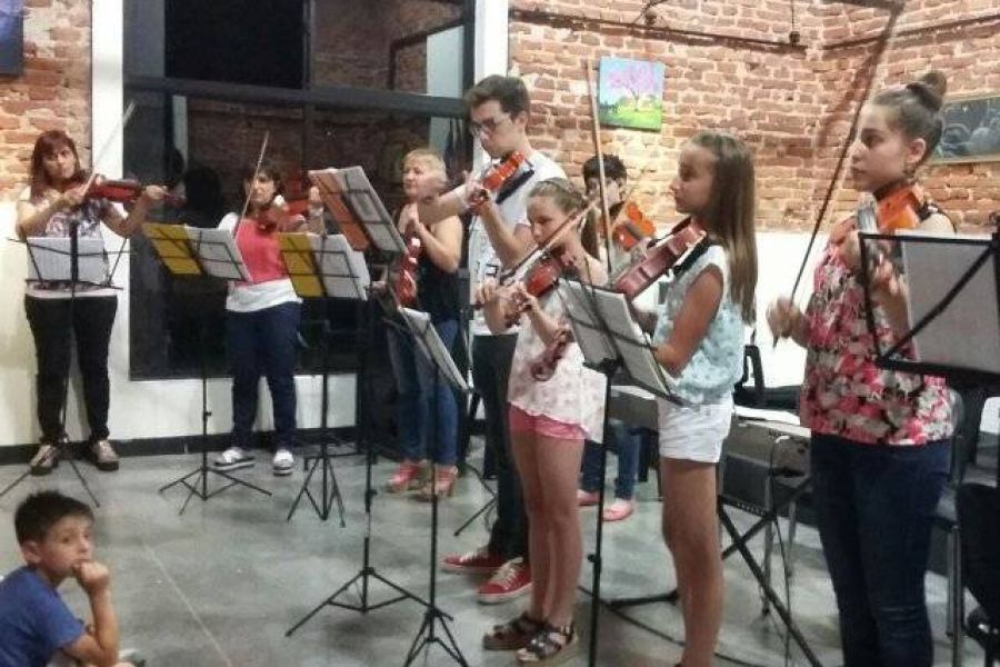 Muestra taller musical - Foto FM Spacio