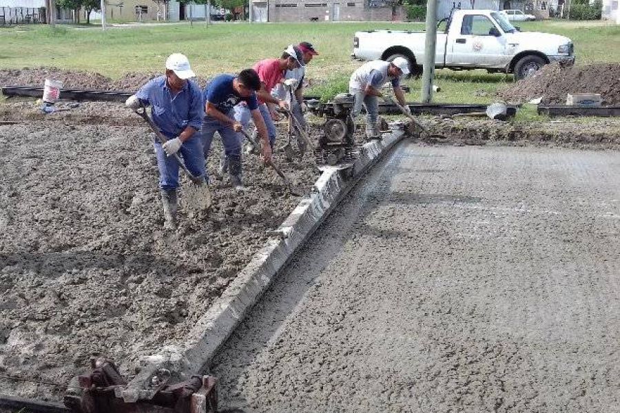 Obras comunales - Foto Comuna de Franck