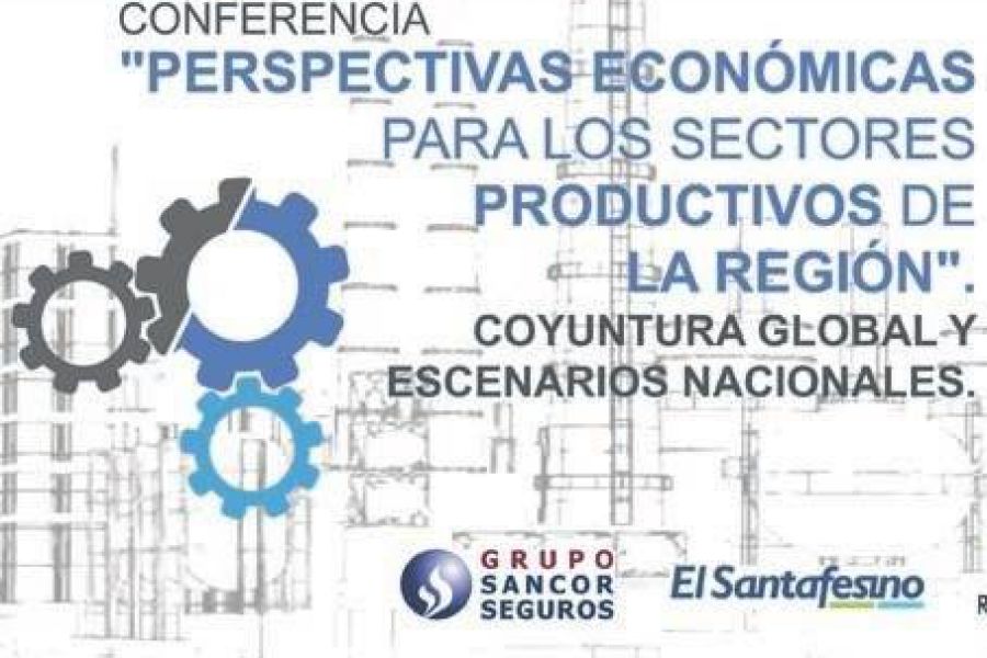 Perspectivas economicas - Afiche de conferencia