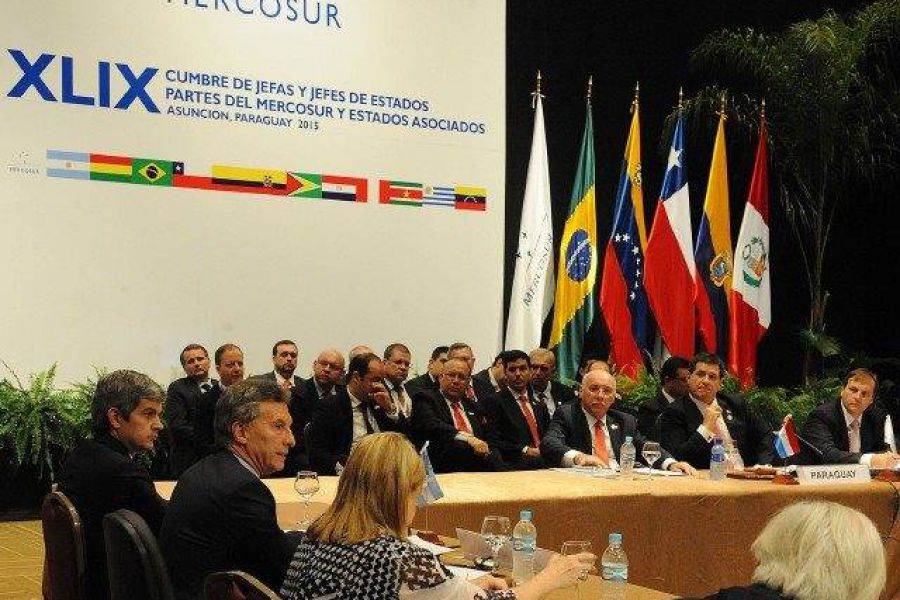 1Macri en el Mercosur - Foto Presidencia