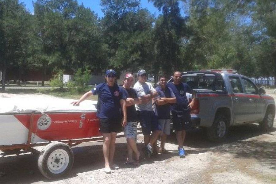 Brigada Acuatica - Foto Bomberos Voluntarios