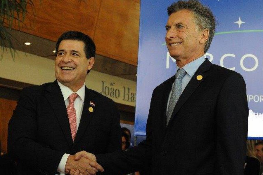 Cartes y Macri - Foto Presidencia
