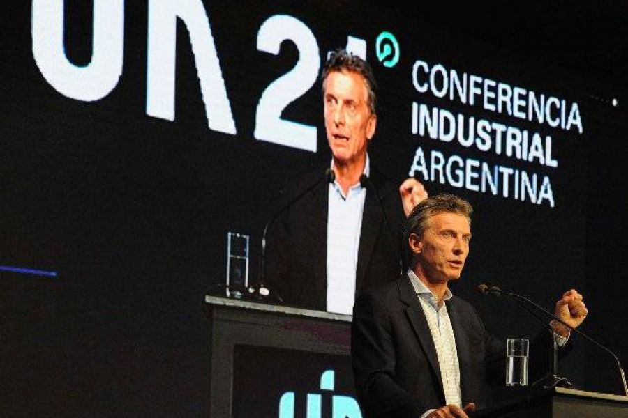 Macri en la UIA - Foto Presidencia