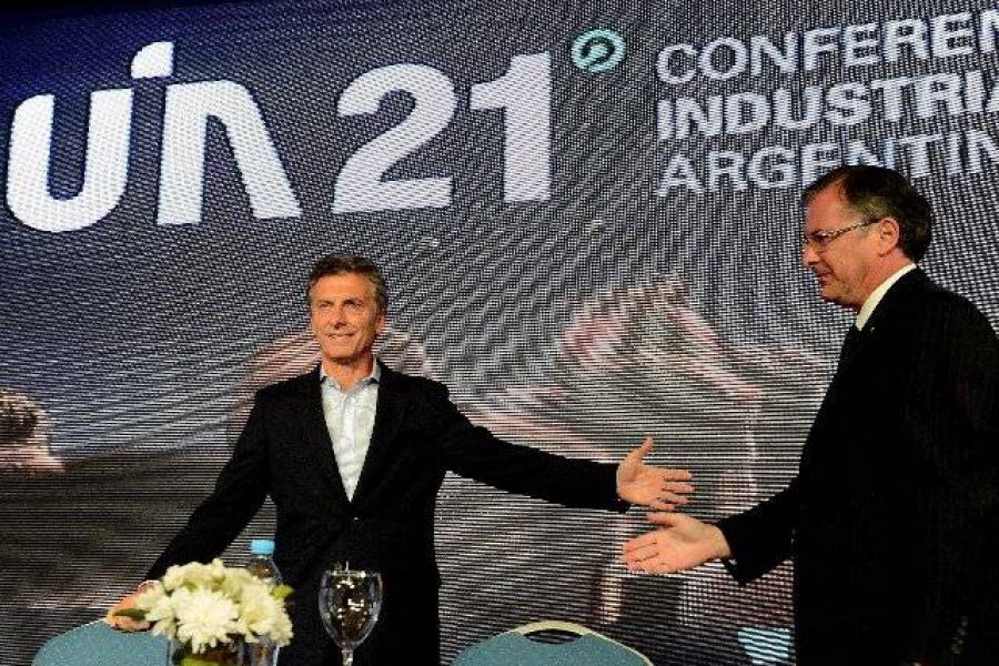 Macri en la UIA - Foto Presidencia