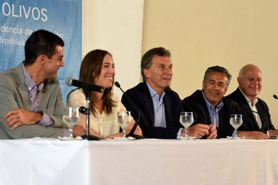 Conferencia en Olivos - Foto Presidencia