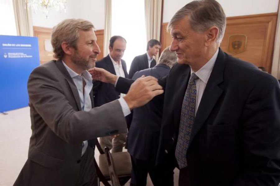 Frigerio por la reforma politica - Foto Presidencia