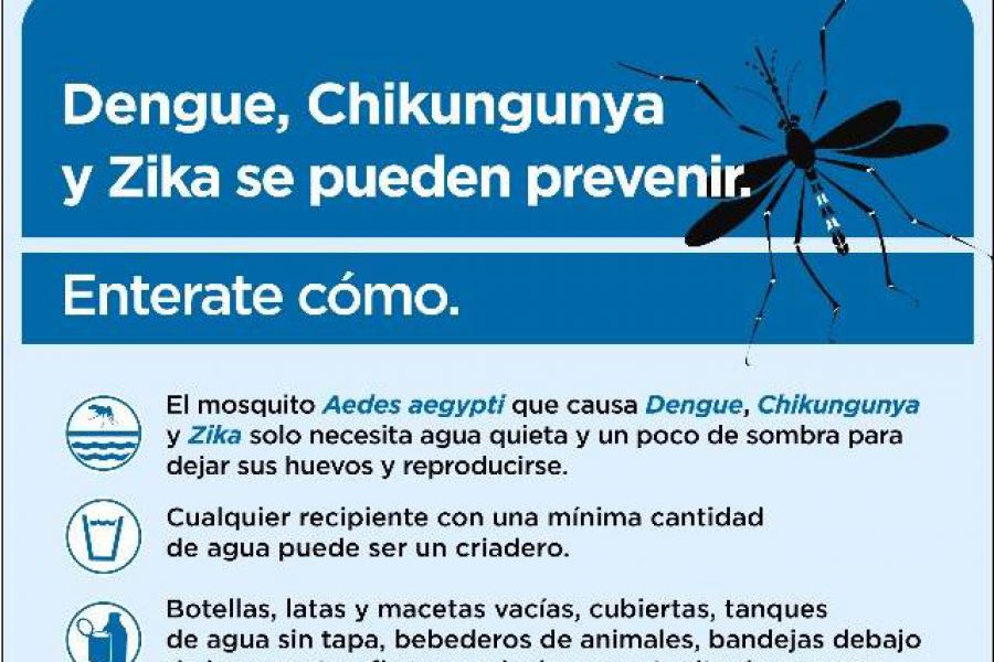 Afiche dengue - Imagen Comuna de Franck