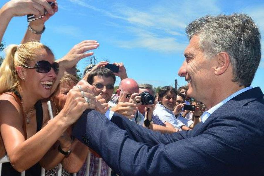 Macri en Venado Tuerto - Foto Presidencia